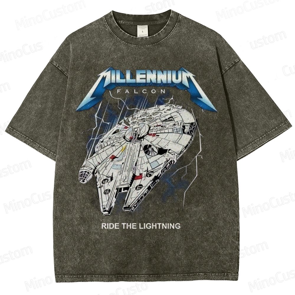 Retro Star Wars World Washed T-Shirt 