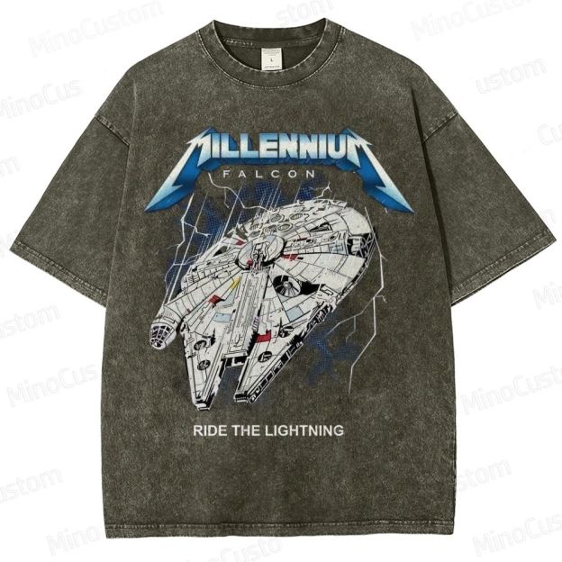 Retro Star Wars World Washed T-Shirt 