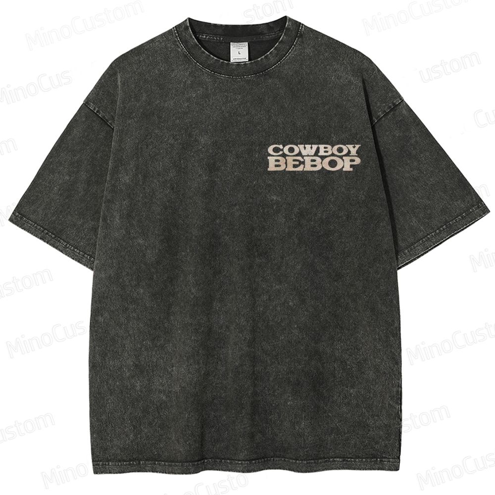 Cowboy Bebop Vintage Washed T - shirt