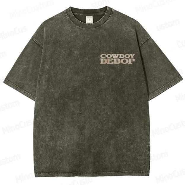 Cowboy Bebop Vintage Washed T - shirt
