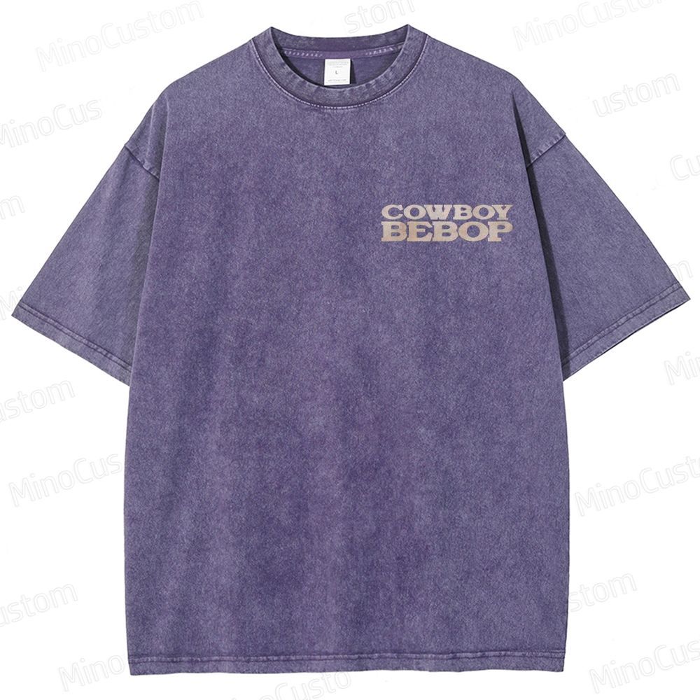 Cowboy Bebop Vintage Washed T - shirt