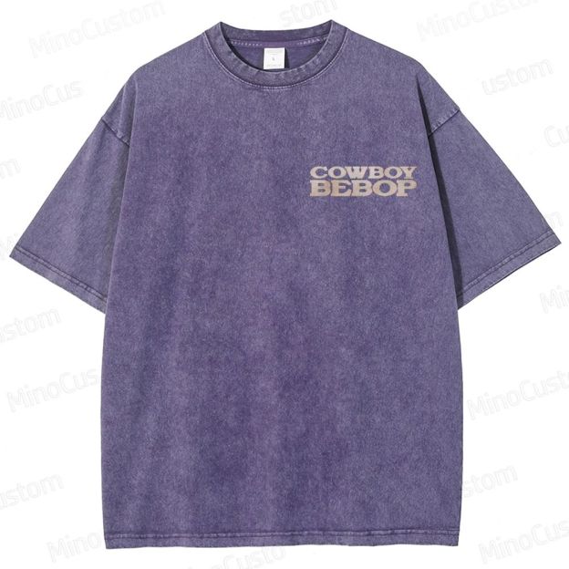 Cowboy Bebop Vintage Washed T - shirt