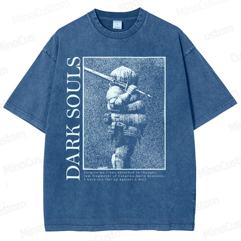 Siegmeyer Of Catarina Dark Souls Soulsborne Washed T-Shirt 