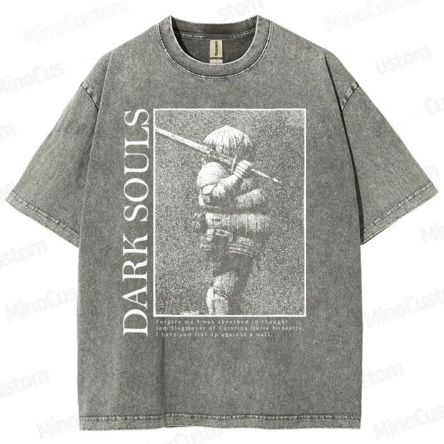 Siegmeyer Of Catarina Dark Souls Soulsborne Washed T-Shirt 