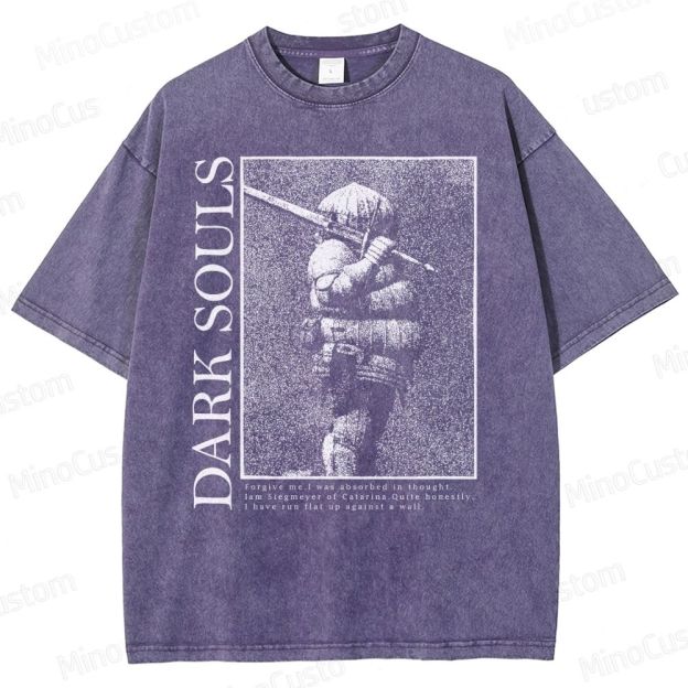 Siegmeyer Of Catarina Dark Souls Soulsborne Washed T-Shirt 