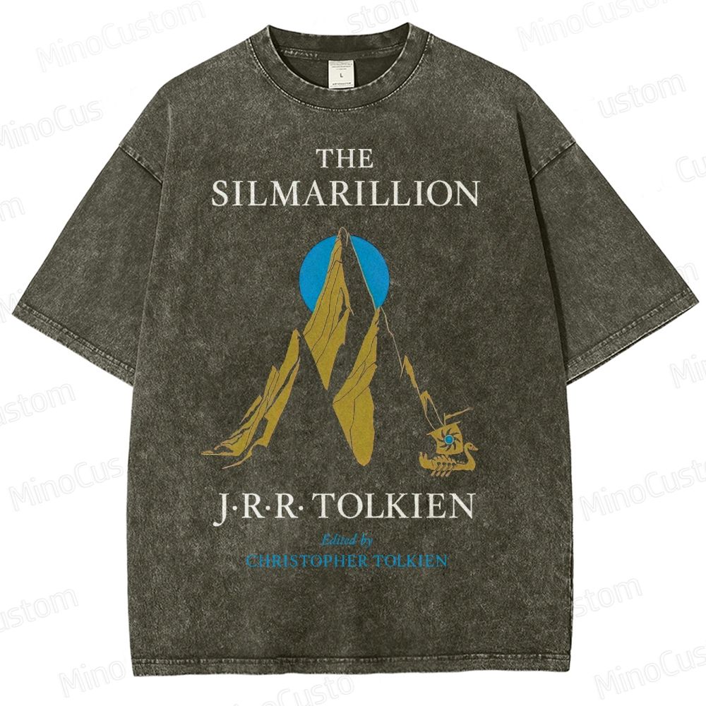 The Silmarillion Fantasy  Washed T-Shirt