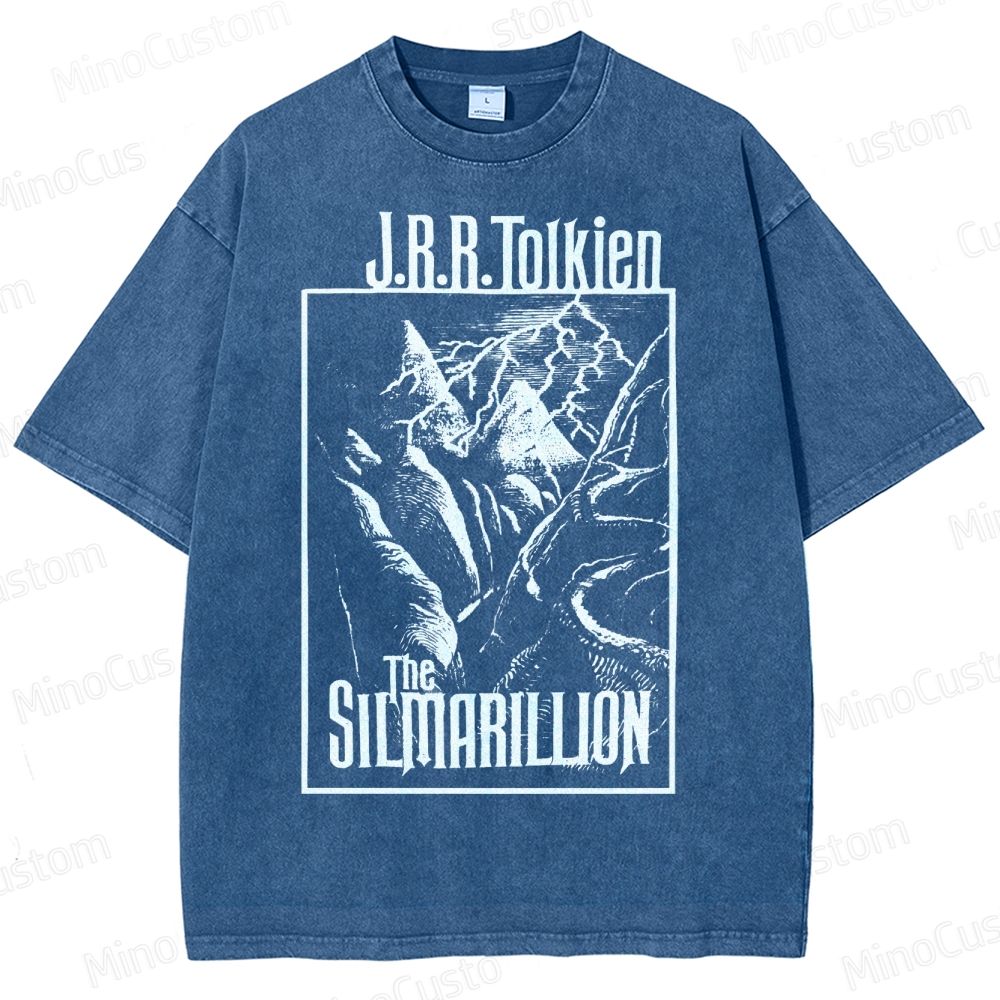 Silmarillion JRR Tolkien  Washed T-Shirt 