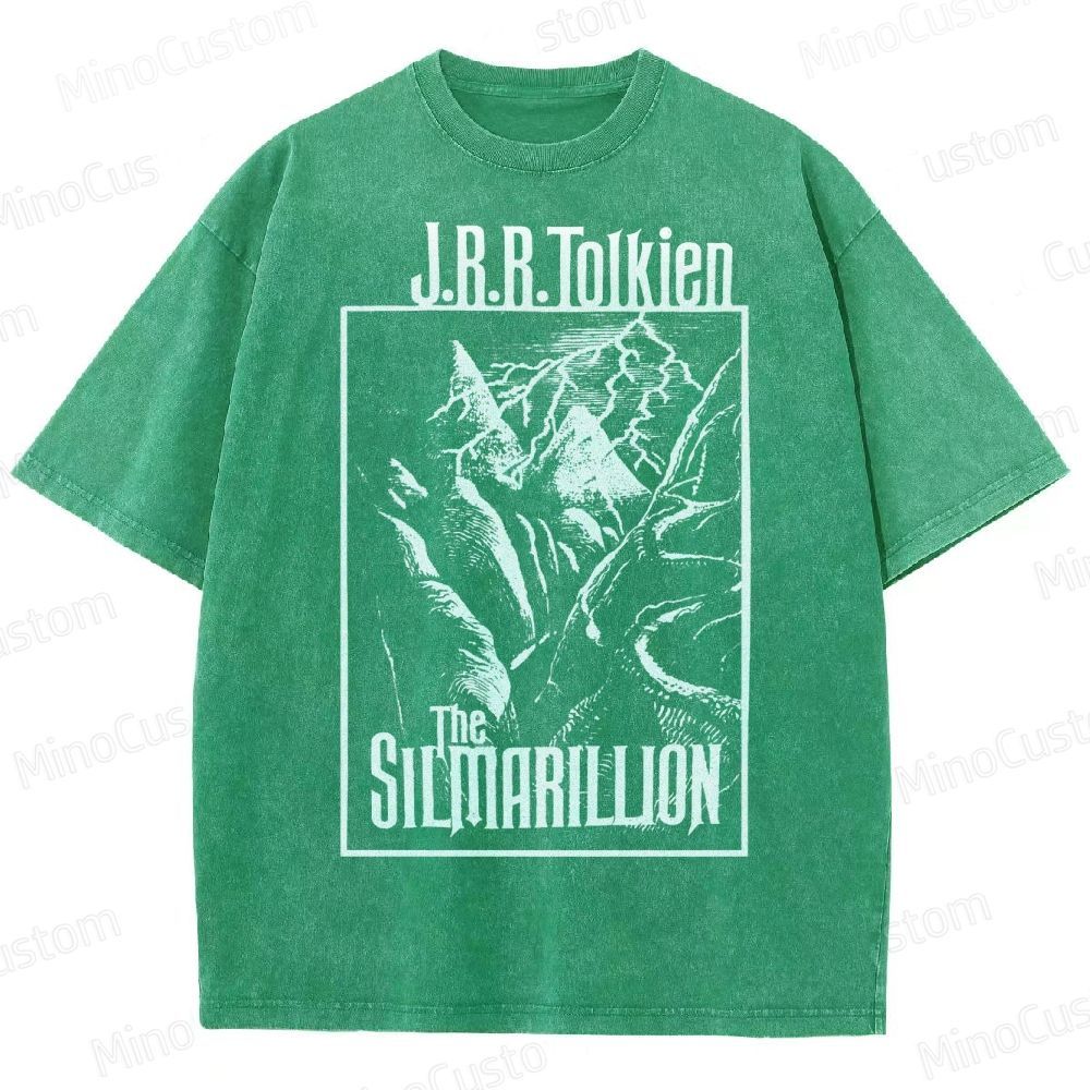 Silmarillion JRR Tolkien  Washed T-Shirt 