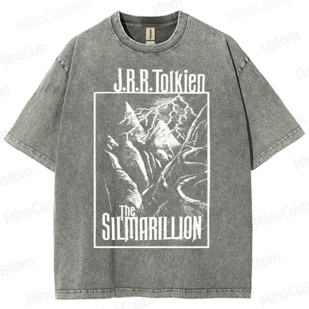 Silmarillion JRR Tolkien  Washed T-Shirt 