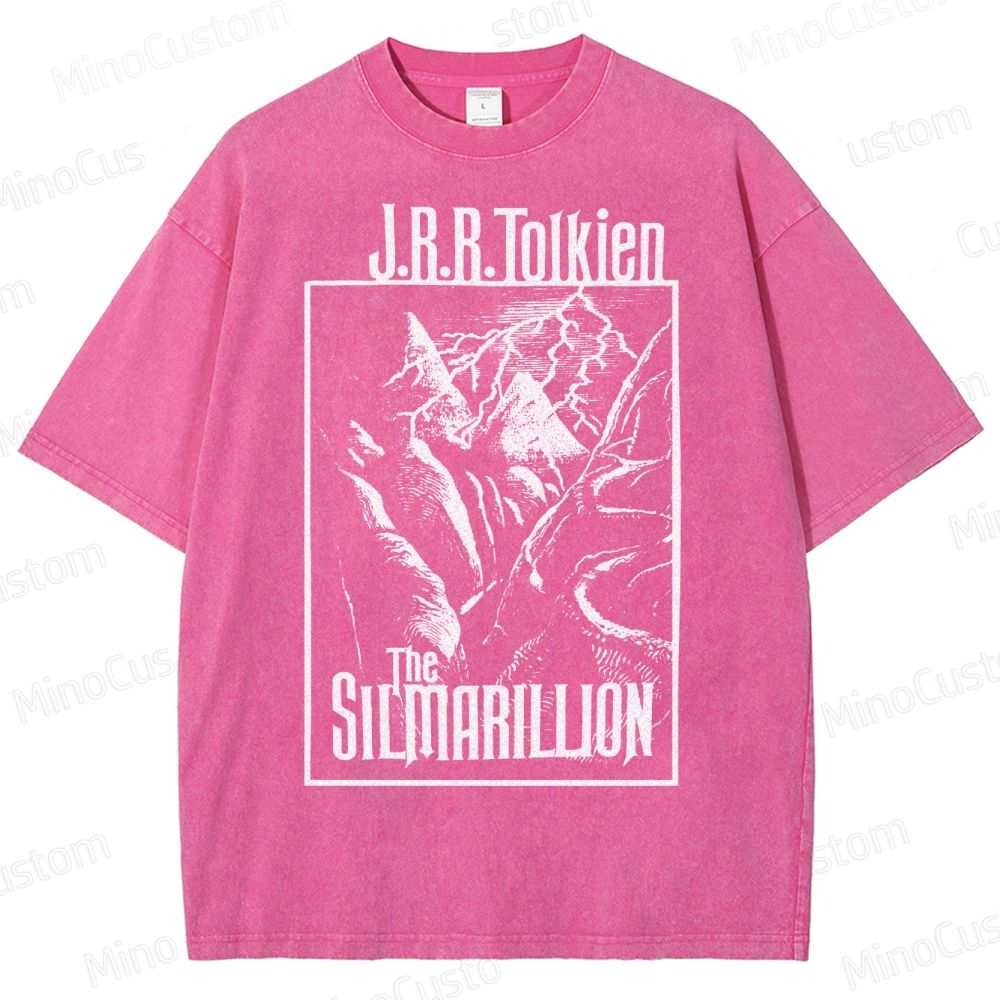 Silmarillion JRR Tolkien  Washed T-Shirt 