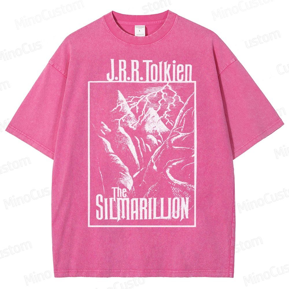 Silmarillion JRR Tolkien  Washed T-Shirt 