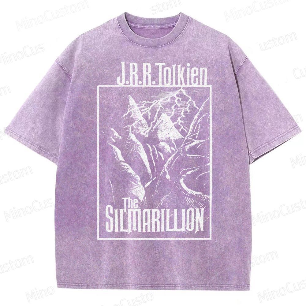 Silmarillion JRR Tolkien  Washed T-Shirt 
