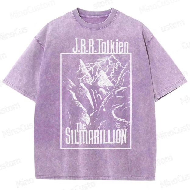 Silmarillion JRR Tolkien  Washed T-Shirt 