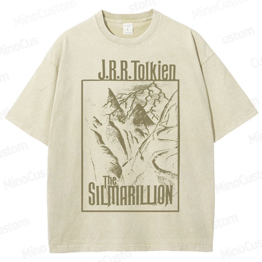 Silmarillion JRR Tolkien  Washed T-Shirt 