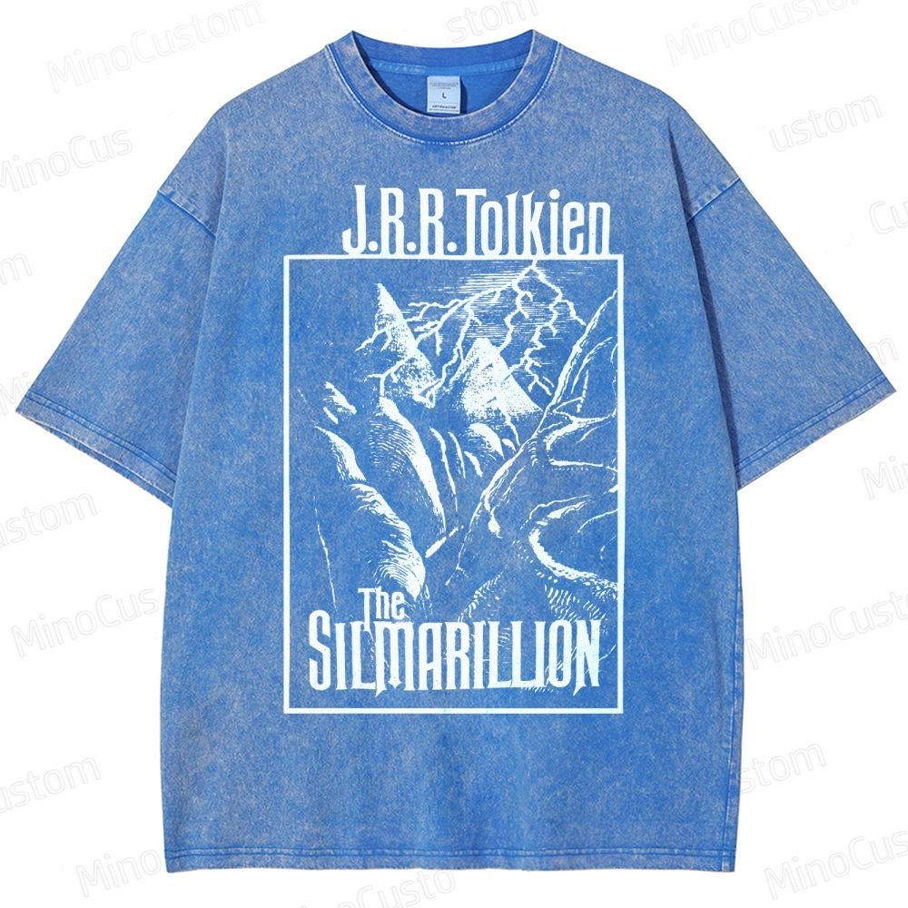 Silmarillion JRR Tolkien  Washed T-Shirt 