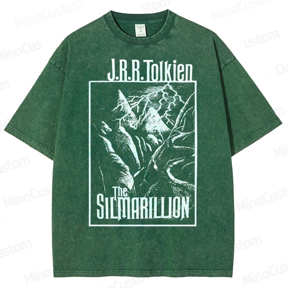 Silmarillion JRR Tolkien  Washed T-Shirt 