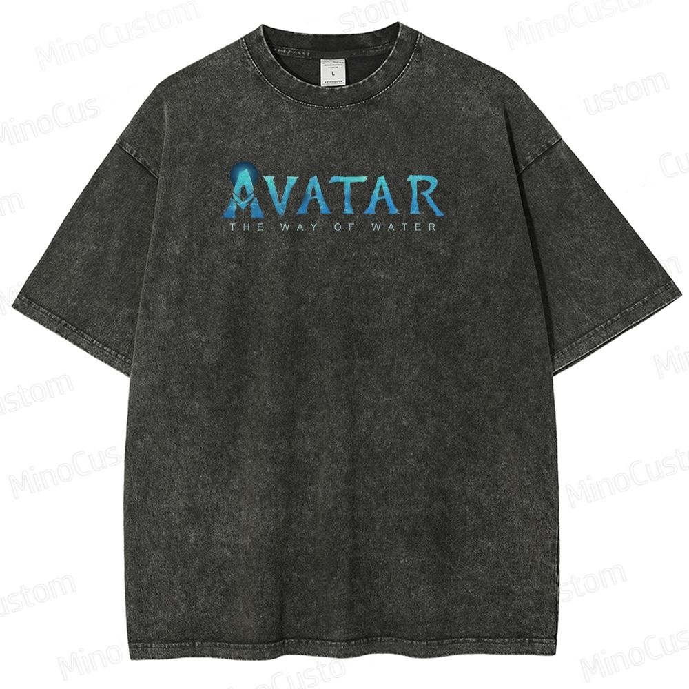 Na'vi Split Face  Washed T-Shirt 