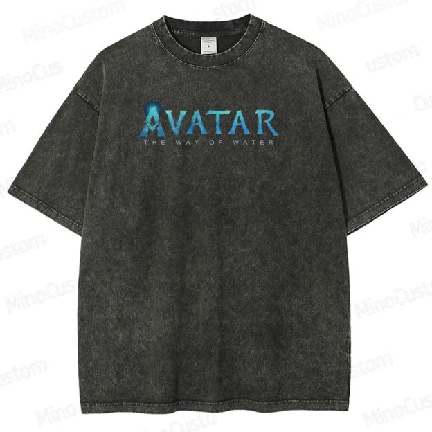 Na'vi Split Face  Washed T-Shirt 