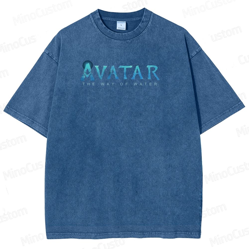 Na'vi Split Face  Washed T-Shirt 