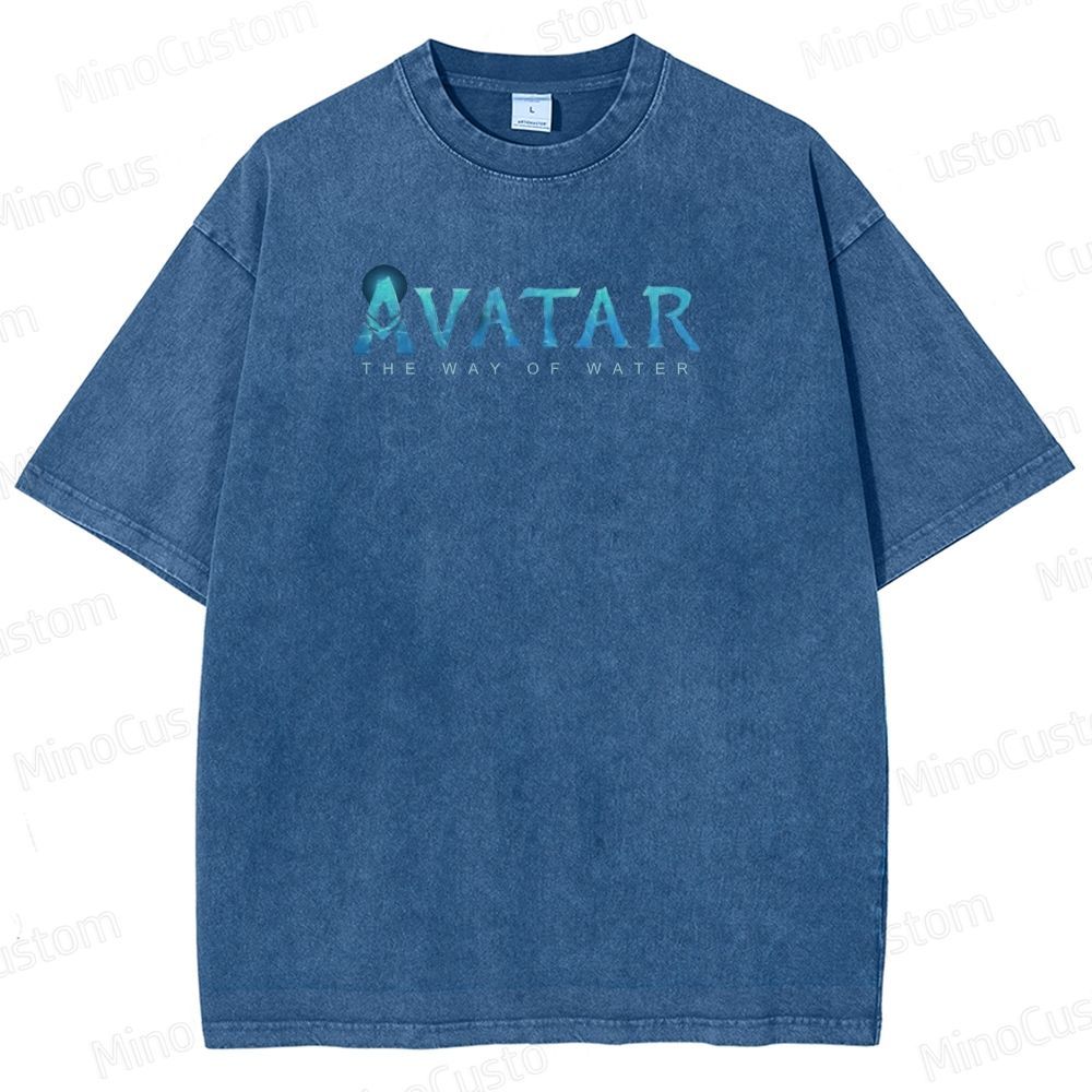 Na'vi Split Face  Washed T-Shirt 