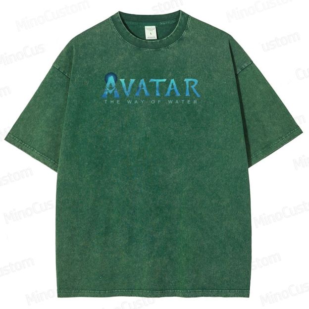 Na'vi Split Face  Washed T-Shirt 