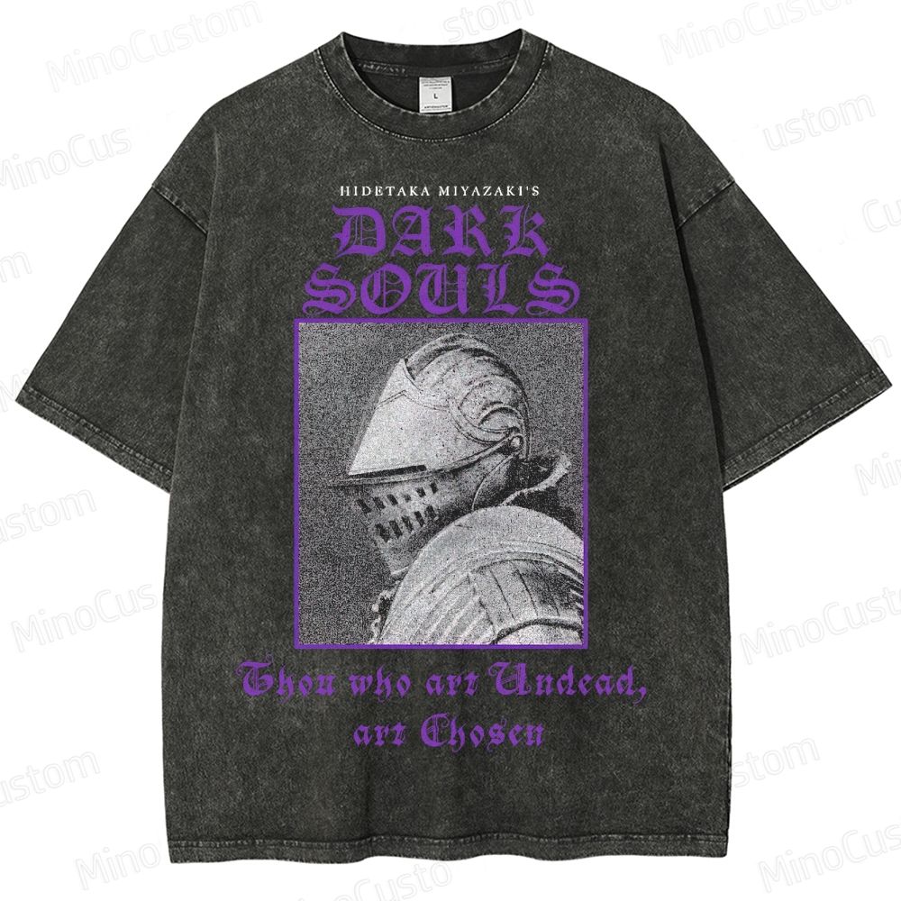 Hidetaka Miyazaki's Dark Souls Soulsborne Washed T-Shirt 