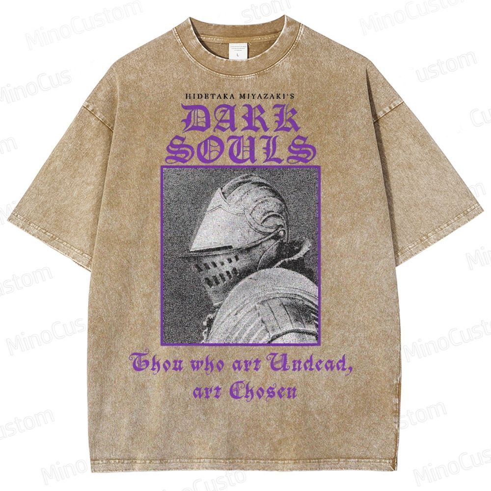 Hidetaka Miyazaki's Dark Souls Soulsborne Washed T-Shirt 