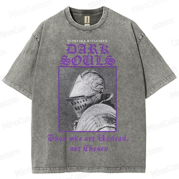 Hidetaka Miyazaki's Dark Souls Soulsborne Washed T-Shirt 