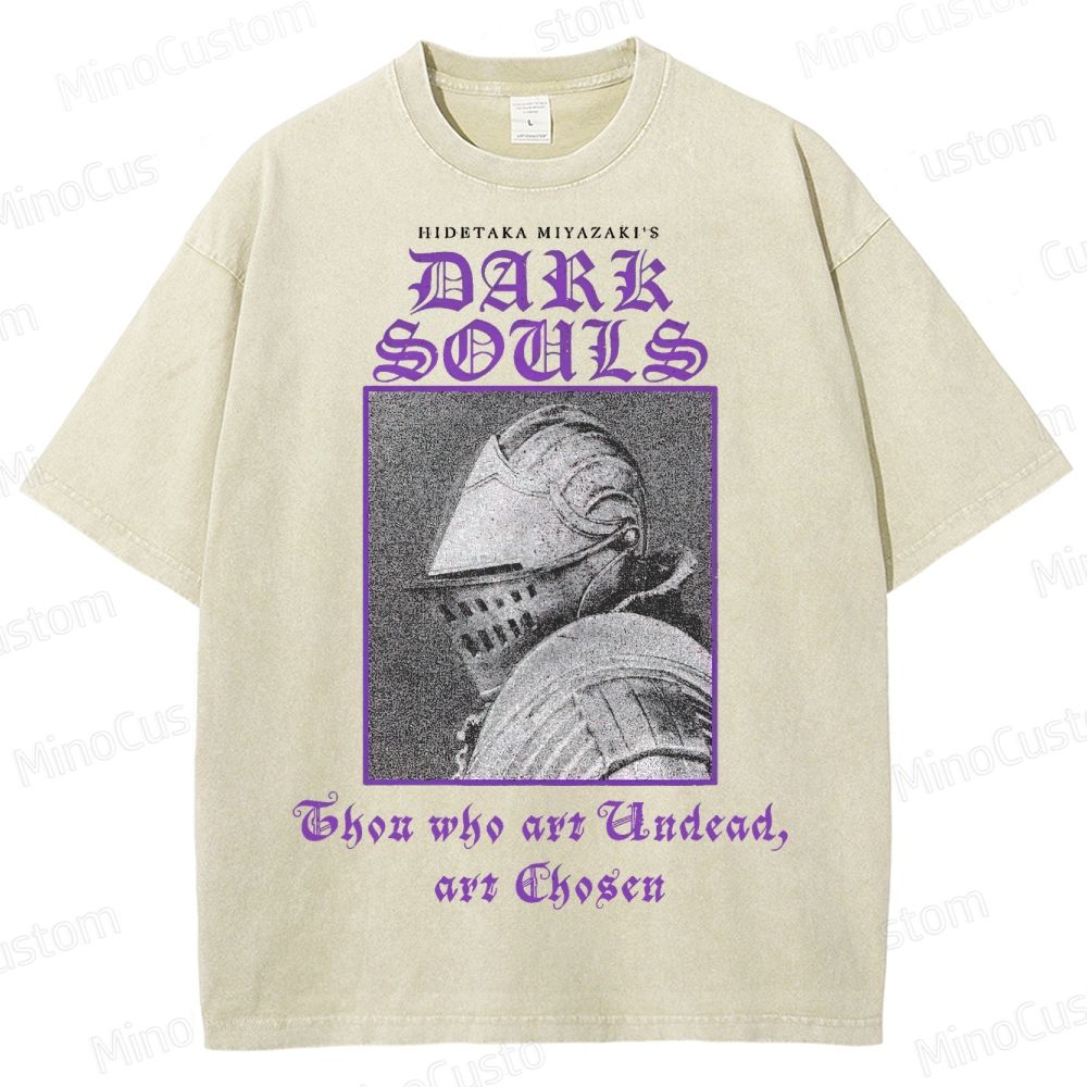 Hidetaka Miyazaki's Dark Souls Soulsborne Washed T-Shirt 
