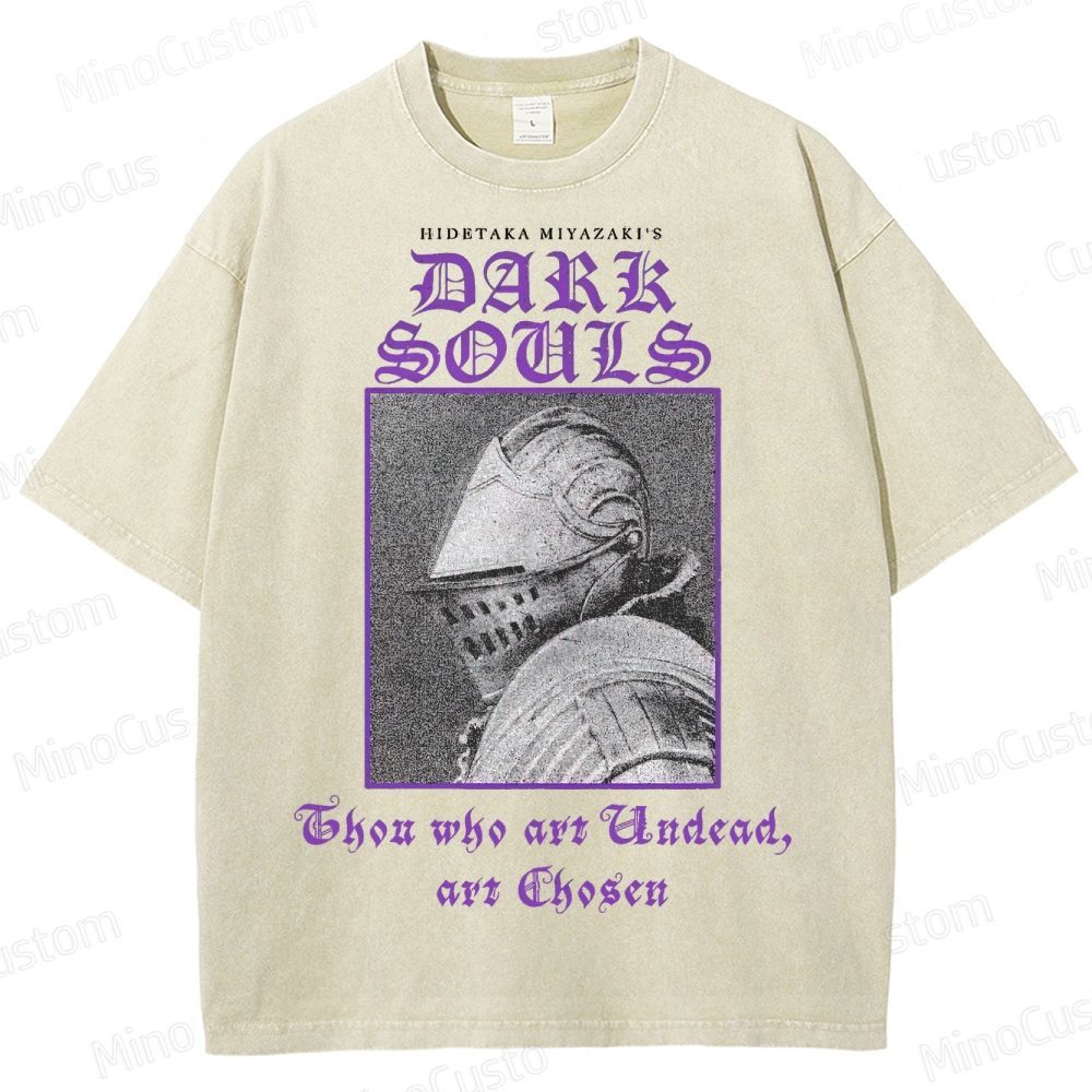 Hidetaka Miyazaki's Dark Souls Soulsborne Washed T-Shirt 