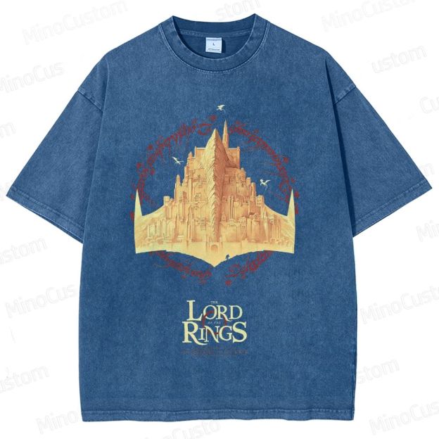 The Lord of the Rings Minas Tirith Graphic Washed T - Shirt