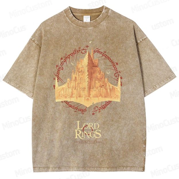 The Lord of the Rings Minas Tirith Graphic Washed T - Shirt