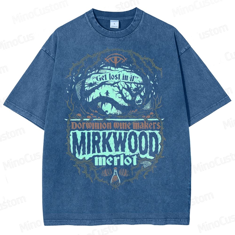 Mirkwood Merlot Washed T-Shirt 