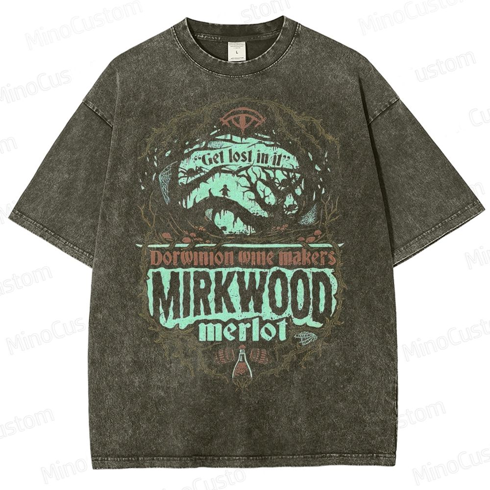 Mirkwood Merlot Washed T-Shirt 