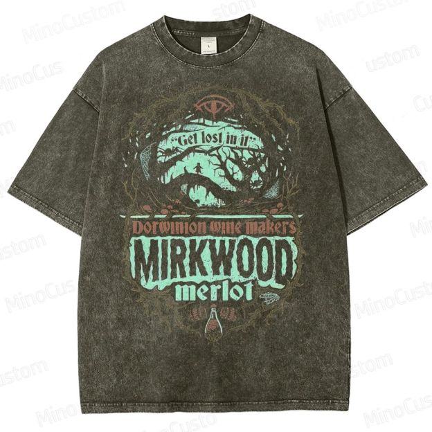 Mirkwood Merlot Washed T-Shirt 