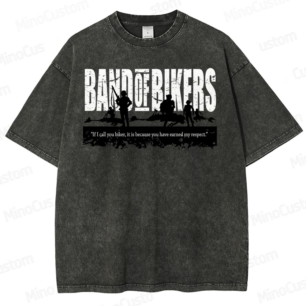 Band of Bikers Washed T-Shirt 