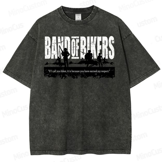 Band of Bikers Washed T-Shirt 