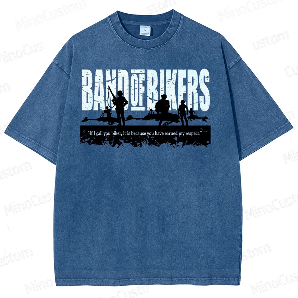 Band of Bikers Washed T-Shirt 