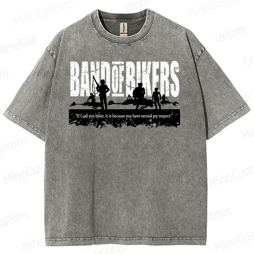 Band of Bikers Washed T-Shirt 