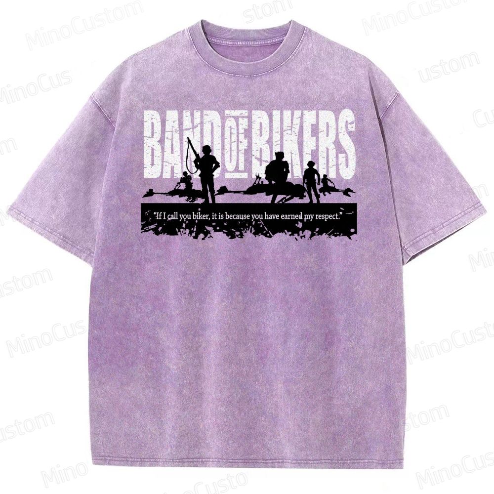 Band of Bikers Washed T-Shirt 