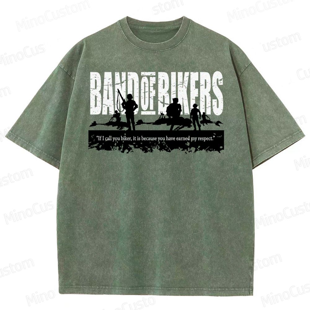 Band of Bikers Washed T-Shirt 