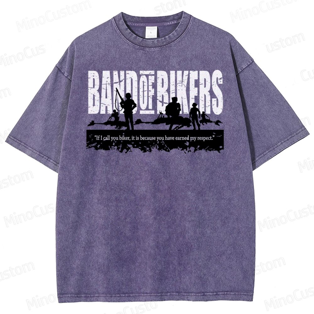 Band of Bikers Washed T-Shirt 