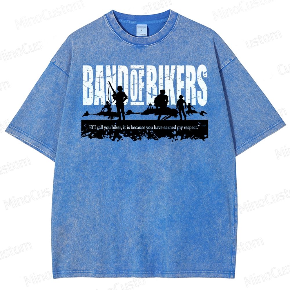 Band of Bikers Washed T-Shirt 