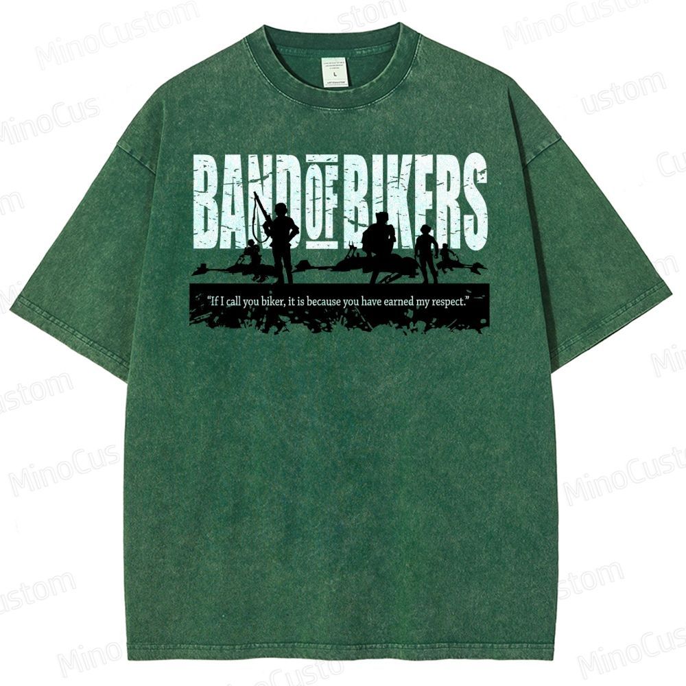 Band of Bikers Washed T-Shirt 