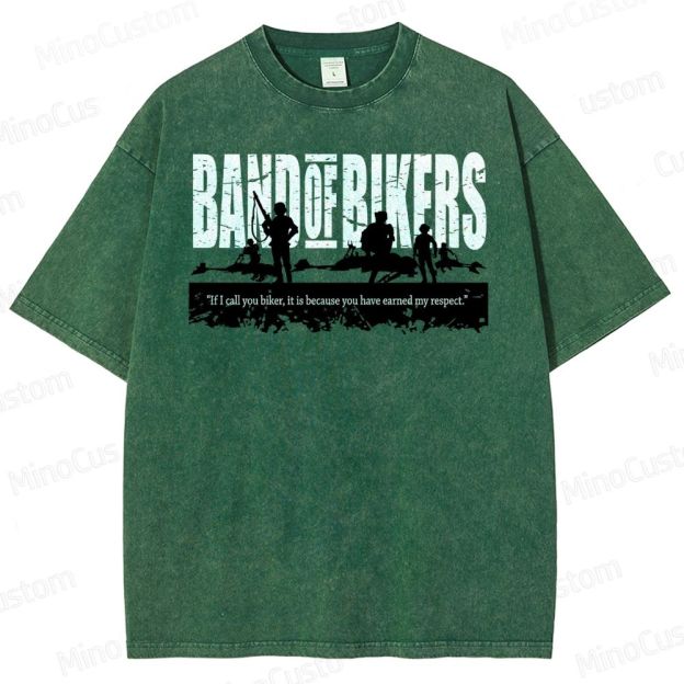 Band of Bikers Washed T-Shirt 