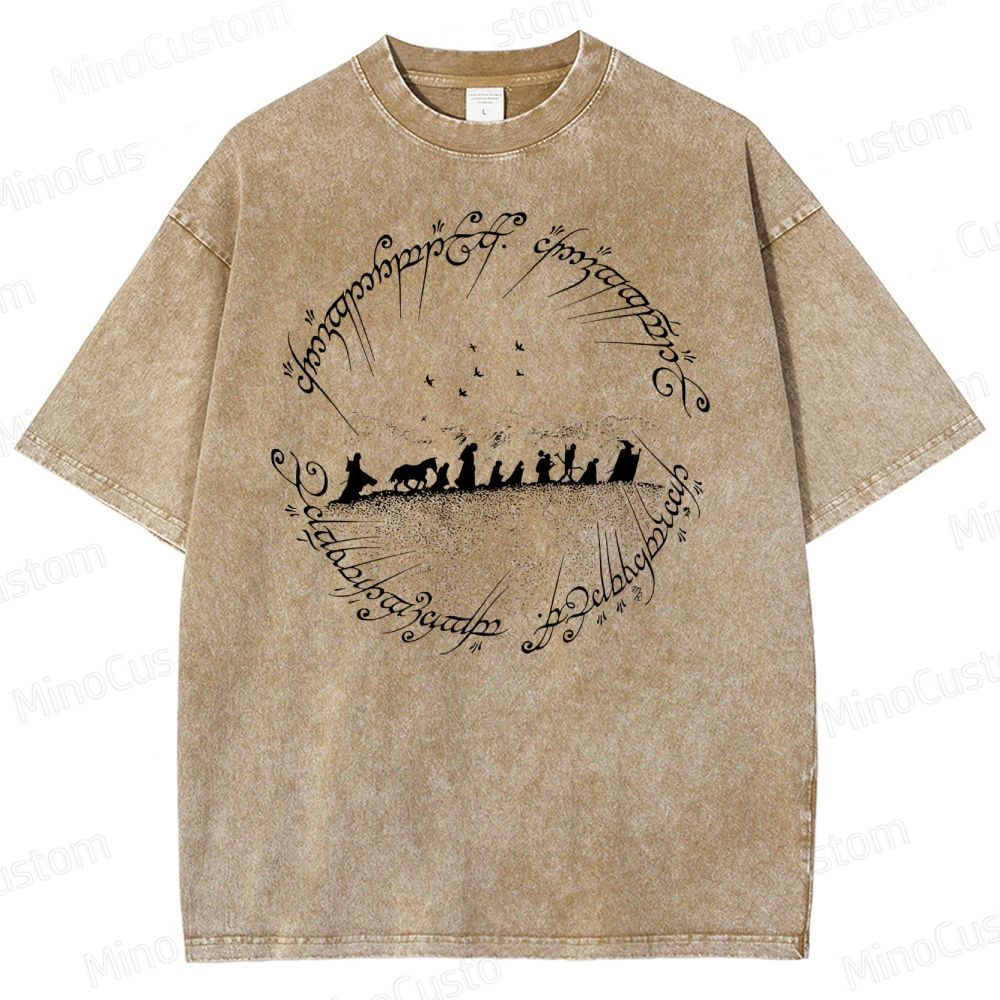 The Lord of the Rings  Washed T-Shirt 