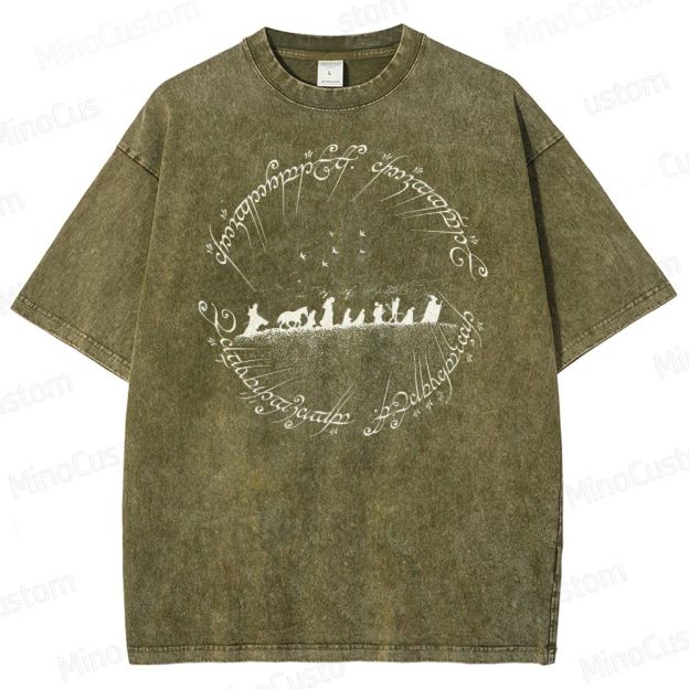 The Lord of the Rings  Washed T-Shirt 