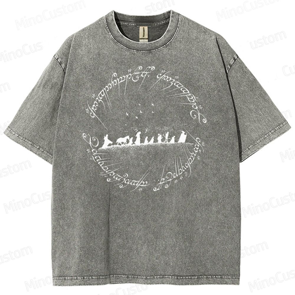 The Lord of the Rings  Washed T-Shirt 