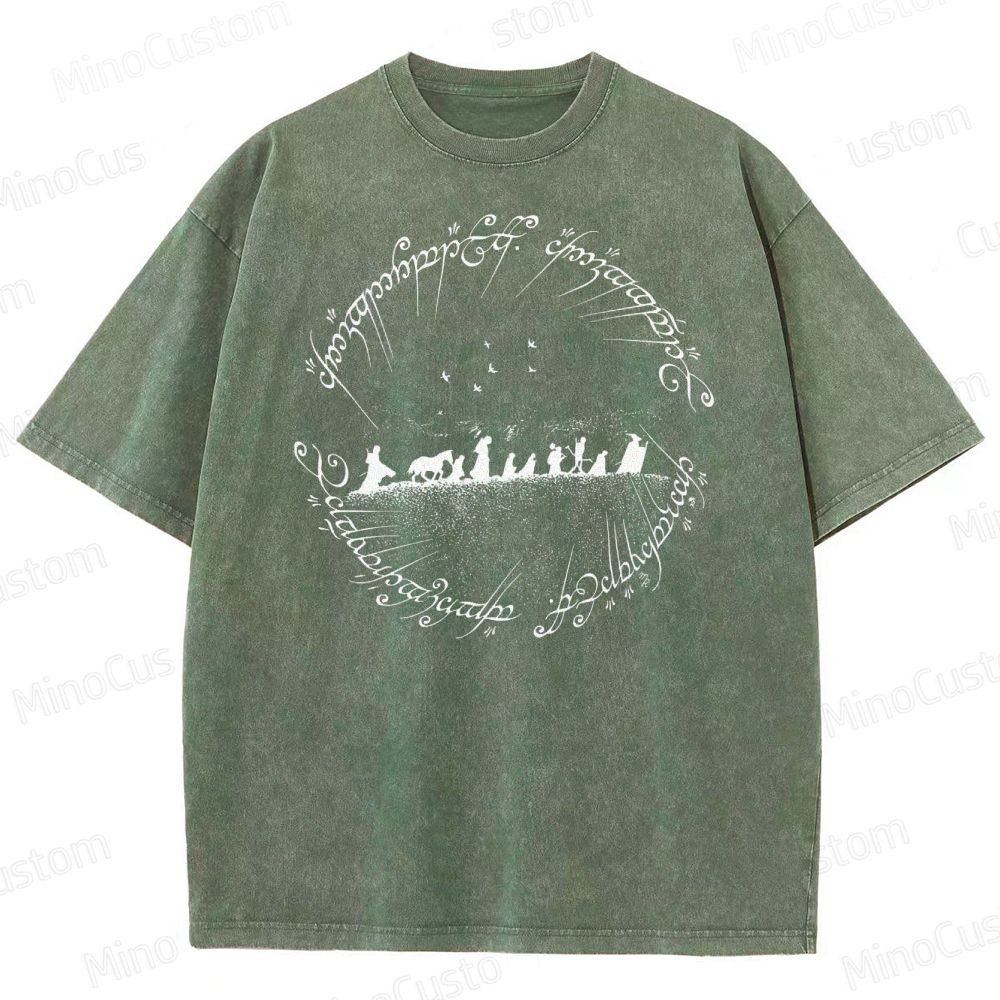 The Lord of the Rings  Washed T-Shirt 