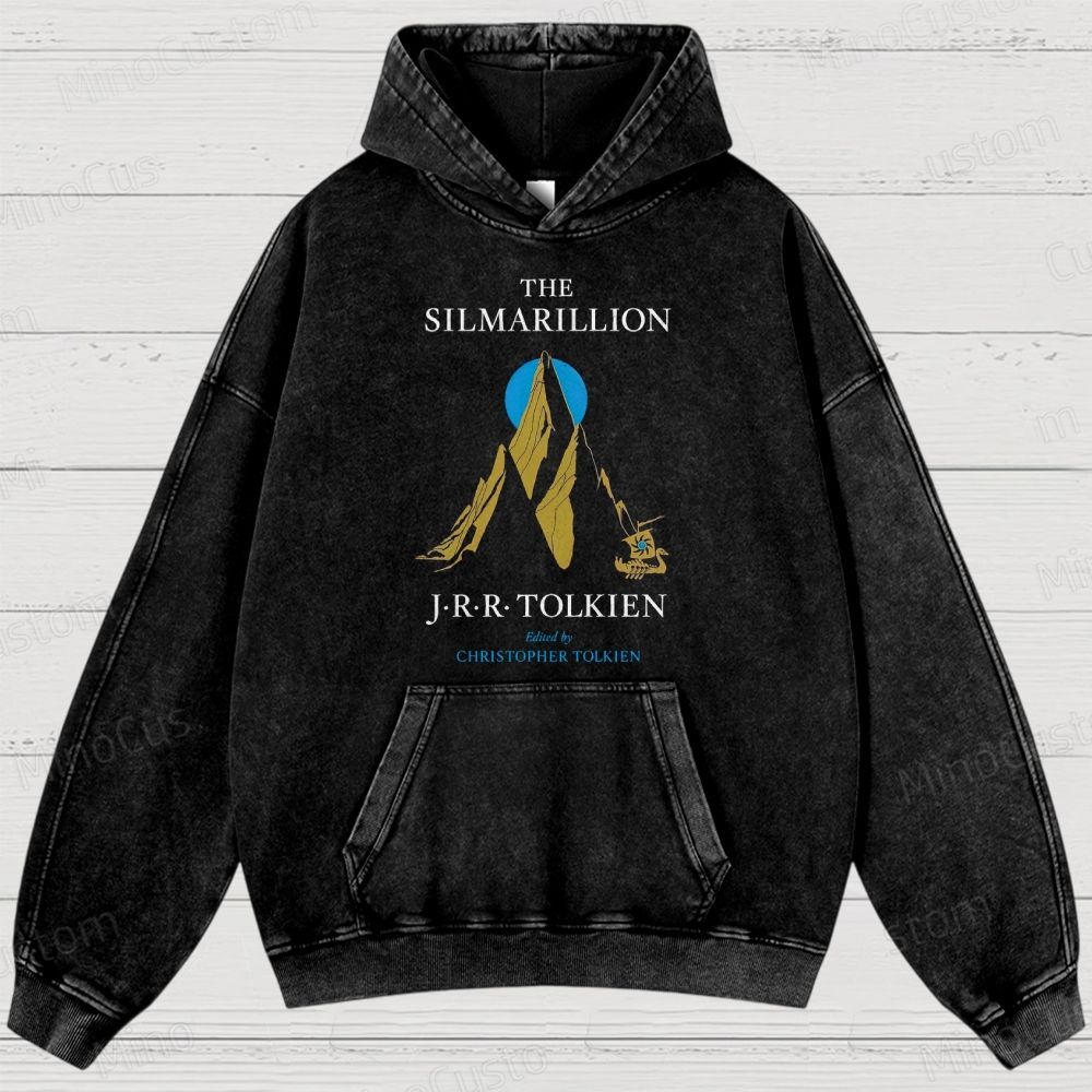 The Silmarillion Fantasy Washed Hoodies